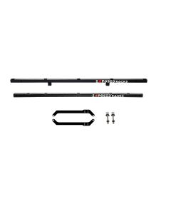 Exposed Racks  Crossbar Roof Rack for 07-18 Jeep Wrangler JK 2-Door Under Soft Top