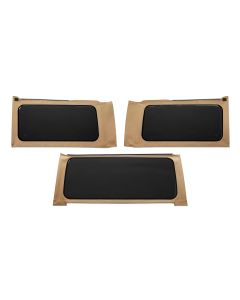 OE JL Replacement Windows - Jeep 2018-23 Wrangler JL (2-Door Tan Twill; Tinted)