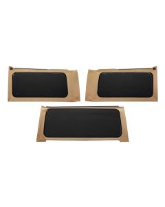 OE JL Replacement Windows - Jeep 2018-23 Wrangler JL (2-Door Tan Twill; Tinted)