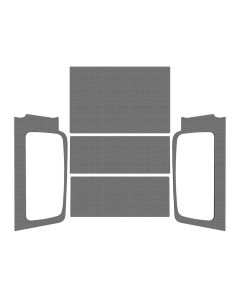 Jeep LJ Unlimited Gray Headliner kit