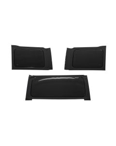 OE JL Replacement Windows - Jeep 2018-23 Wrangler JL (4-Door; Black Twill; Tinted)
