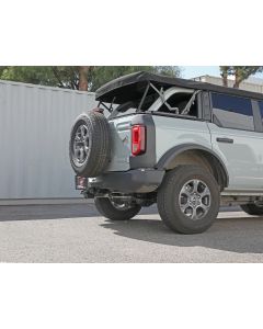 Vulcan Series 3 IN to 2-1/2 IN Stainless Steel Axle-Back Exhaust System Carbon Ford Bronco 21-24 2.3L/V6-2.7L