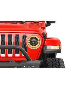 TACTIK  9" LED Headlights with DRL Halo for 18-25 Jeep Wrangler JL & Gladiator JT