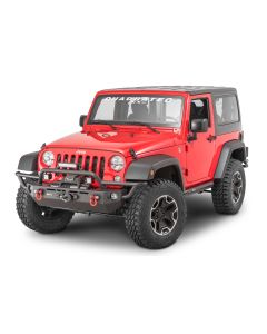 Quadratec  QRC Front Winch Ready Bumper for 07-18 Jeep Wrangler JK