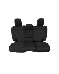 BARTACT2018-22 JEEP JL REAR 4 DOOR BENCH W/ ARM REST-BLACK