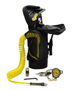 10LB CO2 TANK TRACK PKG B 250PSI BLACK