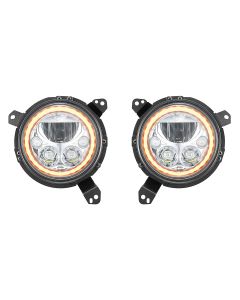 VIS VORTEX LED HDLMPS BR CHRM/AMB JL JT