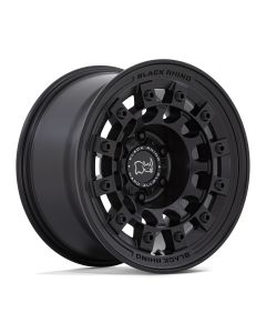BR004 17X8 6X5.5 M-BLK 38MM