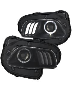 Anzo USA  Projector Headlight with LED Halo for 14-18 Jeep Cherokee KL