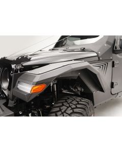 Fab Fours JL2006-1 Front Fender Flare Replacement for 18-22 Jeep Wrangler JL