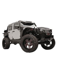 Fab Fours  Grumper Crash Bar Cover for 07-18 Jeep Wrangler JK