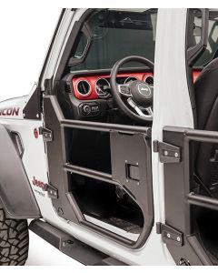 Fab Fours JL1032-1 Front Half Tube Doors for 18-19 Jeep Wrangler JL 2-Door