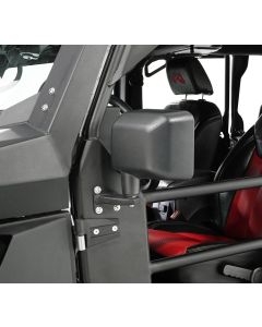 Fab Fours  Tube Door Mirror Brackets for 07-21 Jeep Wrangler JL, JK & Gladiator JT