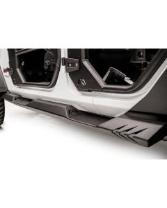 Fab Fours JL18-G1550-1 Light Rock Sliders for 18-20 Jeep Wrangler JL Unlimited