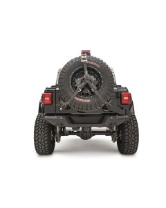 Fab Fours JL2070-1 Slant Back Tire Carrier for 18-19 Jeep Wrangler JL
