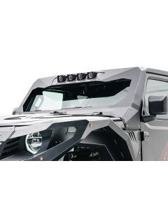 Fab Fours JL3021-1 ViCowl Light Inserts for 18-22 Jeep Wrangler JL