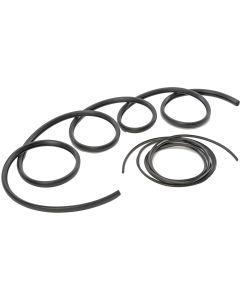Fairchild Industries D4031 Glass Rubber Seal for 55-75 Jeep CJ-5 & CJ-6