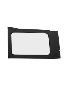 OE JL Replacement Windows - Jeep 2018-23 Wrangler JL (Quarter Left Hand; 4-Door; Black Twill; Clear)