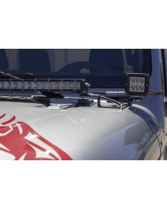 Fishbone Offroad FB21110 Cowl Light Bracket for 18-19 Jeep Wrangler JL & 2020 Gladiator JT