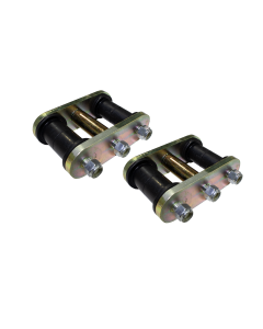Fishbone Offroad FB27221 Front or Rear Greaseable Shackles for 87-95 Jeep Wrangler YJ