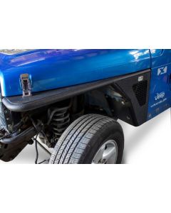 Fishbone Offroad FB23112 Front Tube Fenders with No Flares for 97-06 Jeep Wrangler TJ