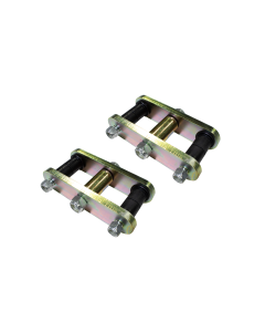 Fishbone Offroad FB27222 3/4" Front or Rear Greaseable Shackles for 55-75 Jeep CJ-5