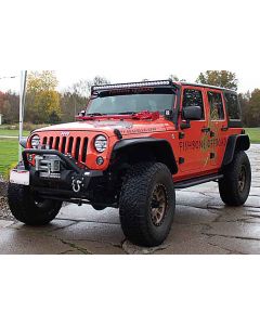 Fishbone Offroad FB31317 Hood Mounted Hi-Lift Jack Mount for 07-22 Jeep Wrangler JK, JL & Gladiator JT