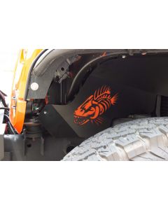 Fishbone Offroad FB31117 Inner Fender Accent Plate for 07-18 Jeep Wrangler JK