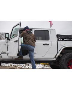 Fishbone Offroad FB23143 Step Sliders for 20-22 Jeep Gladiator JT