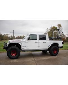 Fishbone Offroad FB21316 Tackle Rack Bike Mount Bracket for 20-22 Jeep Gladiator JT