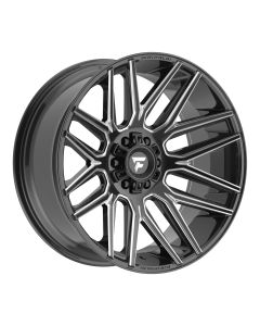 FA14-209051427Q00BM - FITTIPALDI OFF ROAD FA14BM 20X9 - 5X4.5/5X5 BS 5.0-GLOSS BLACK MILLED