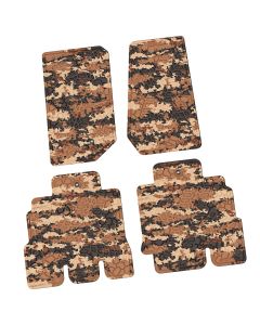 07-13 Jeep JKU 4 Dr Front and Rear -Tire Tread/Scorched Earth Scene - Cyberflage