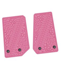 14-18 Jeep JK Front -Tire Tread/Scorched Earth Scene - Pink