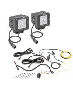 QUADRATEC 3IN CUBE LED FLOOD W/WIRING   KIT