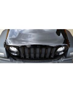 Focus Auto Design Inc. HD7W18 FormFit Hood Protector for 18-22 Jeep Wrangler JL & Gladiator JT