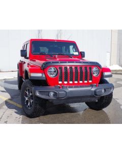 Focus Auto Design Inc.  Tough Guard Hood Protection for 18-22 Jeep Wrangler JL & Gladiator JT