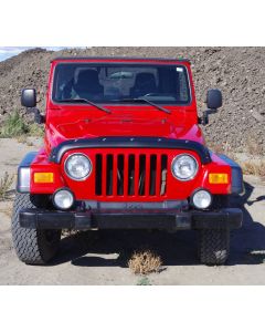 Focus Auto Design Inc.  Tough Guard Hood Protection for 96-06 Jeep Wrangler TJ