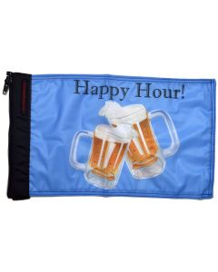 FOREVER WAVE HAPPY HOUR BEERS FLAG
