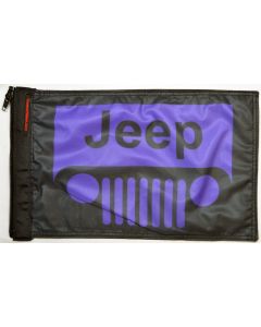FOREVER WAVE JEEP GRILLE FLAG PURPLE