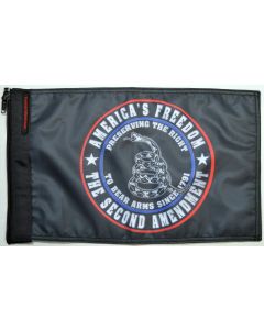 FOREVER WAVE 2ND AMENDMENT FLAG