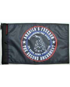 FOREVER WAVE 2ND AMENDMENT FLAG