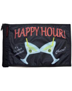 FOREVER WAVE HAPPY HOUR MARTINIS FLAG
