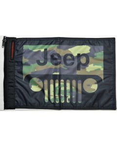 Forever Wave  12" x 18" Jeep Grille Colored Logo Flags 
