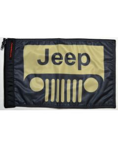FOREVER WAVE JEEP GRILLE FLAG TAN