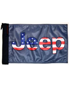 FOREVER WAVE JEEP USA FLAG