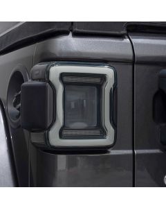 2018-2022 Jeep Wrangler LED Tail Lights  Smoke (pair)