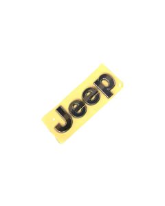 Mopar 68292513AB Front Fender "Jeep" Nameplate in Chrome for 18-24 Jeep Wrangler JL & Gladiator JT