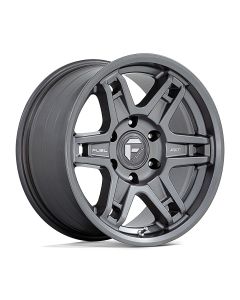 D838 SLAYER MATTE GUNMETAL 17X8.5 6X139.7 4.79 BS 1mm OS
