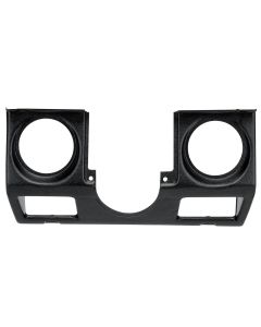 Gauge Works 15220 GaugeWorks Dual Cluster Bezel for 87-95 Jeep Wrangler YJ
