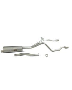 GIBSON CATBACK SYS DUAL EXIT BLK JT